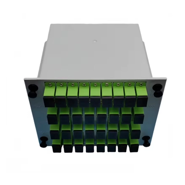 How to connect a 24-port 10 Gigabit fiber optic switch 