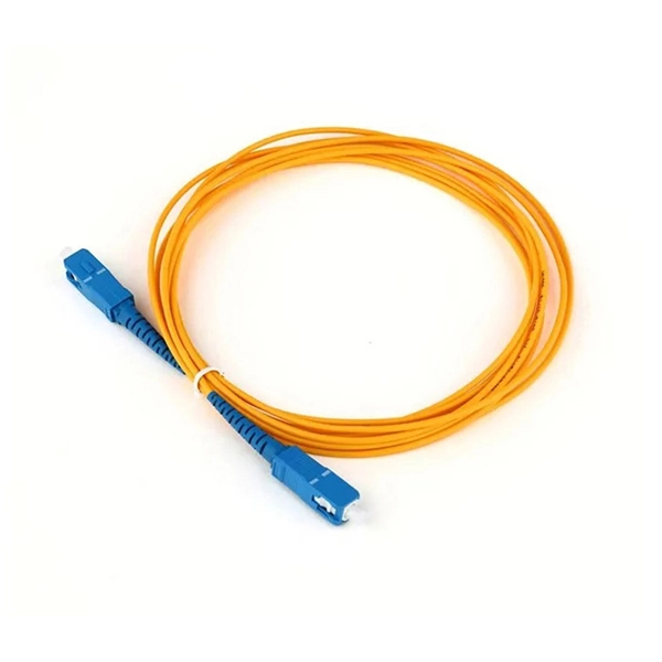 How high should the fiber optic cable be erected 