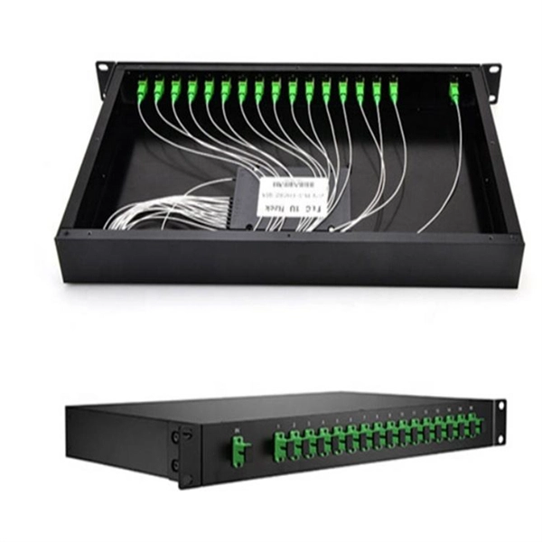 Fiber optic interface type of telecom router